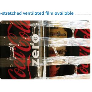 STRETCHED VENTILATED FILM,PRE-STRETCHED VENTILATED FILM, machine wrap ventilated