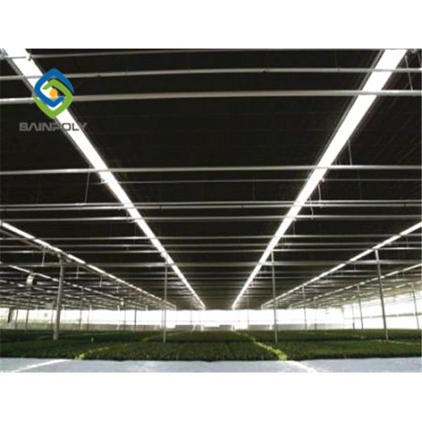 Buy Auto Blackout Light Deprivation Galvanized Steel Greenhouse Easy To Assemble at wholesale prices