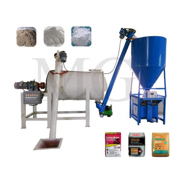 Buy Ribbon Mixer Dry Mix Mortar Plant at wholesale prices