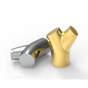 Branch Shape Zamak Perfume Bottle Lids For 15mm Neck