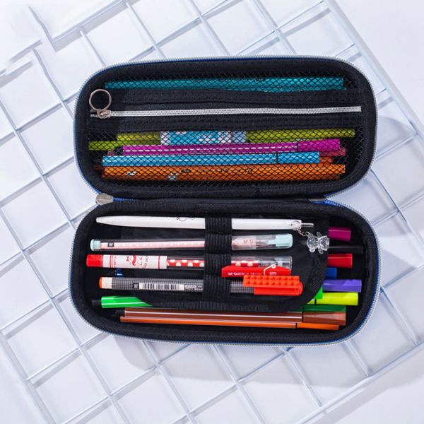 Cute Student Cartoon Stationery Box EVA Custom Logo 3D Anti Drop Pencil Case for Kids