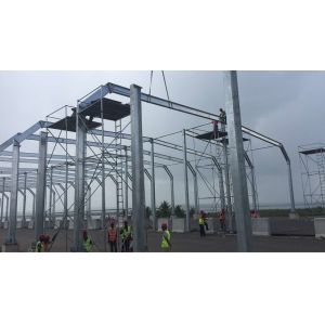 China EPS Prefab Warehouse Homes Steel Structure For Shopping Mall Building 2200mm on sale