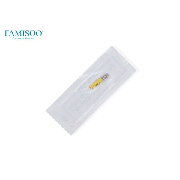 Buy Double Microblading Shading Needles , Permanent Makeup Microblading Blades at wholesale prices