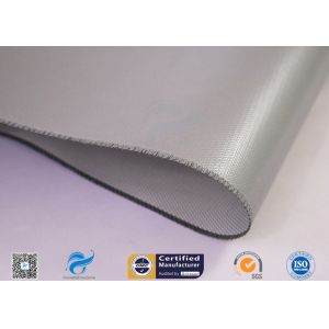 Thermal Insulation Alkali Free Fiberglass Fabric Coated With Silicone Rubber