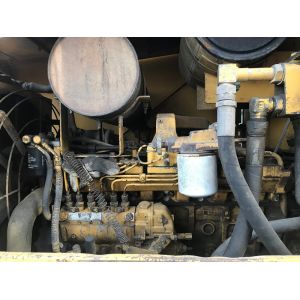 Original Color Used Komatsu Motor Grader 135hp Engine Power 4.9L Displacement