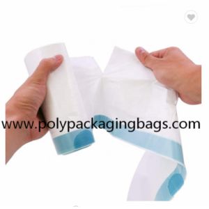 Ldpe Material Drawstring Degradable Garbage Bag Roll Recyclable