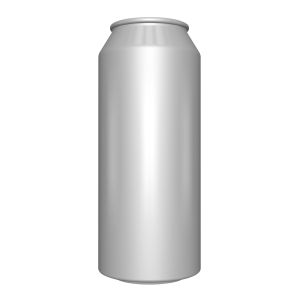 Matte Printing Coffee Drink Empty Plain 16oz Aluminum Cans