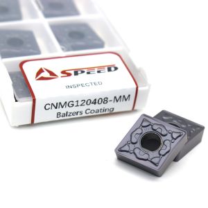 Square Carbide Turning Insert PCD Coating High Precision CNMG120408-PM