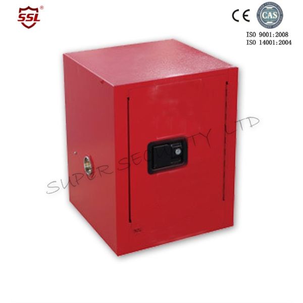 Buy Red Combustible Liquids Chemical Storage Cabinet with 4gallon at wholesale prices