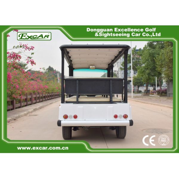 7.5 KW 72V Motor Electric Passenger Bus Battery Operated Disc Brake Technology