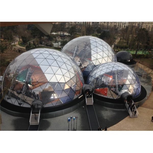 Heavy Duty 15m Diameter Outdoor Event Tents Geodesic Tent For Commercial Party