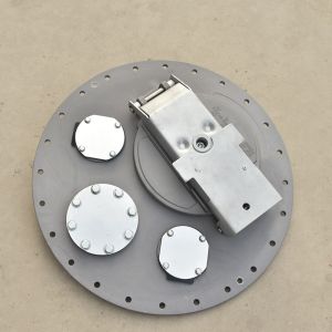 Max Pressure 0.65Mpa European Standard Aluminum Alloy Manhole Cover Without