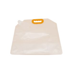 LDPE Clear Resealable Drink Pouches Spout Plastic Drinking Water Transparent