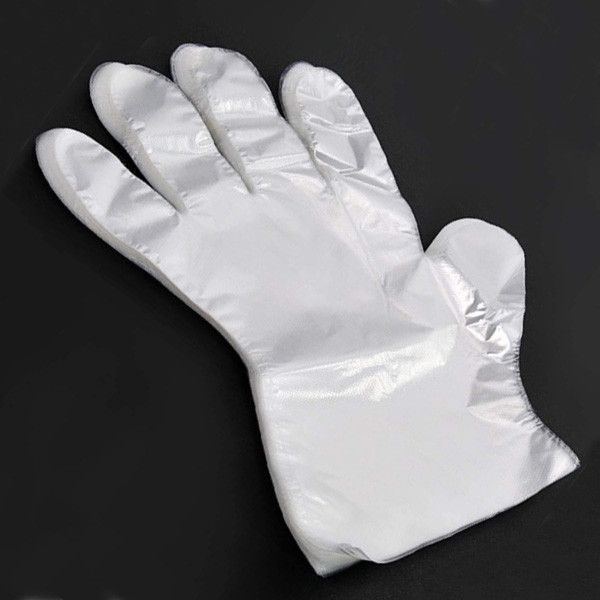 Buy Disposable Transparent Thin Plastic Gloves / Waterproof Latex Free Protective Gloves at wholesale prices