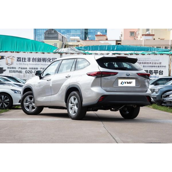 High Speed Toyota Highlander Gasoline-Electric Hybrid SUV Front Suspension Macpherson