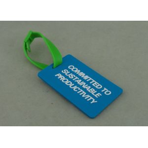 Business Promotion Promotional PVC Keyring Rubberized 4.0 Mm Thickness