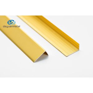 Extruded L Shaped Aluminium Edging Strip 13mmx2mm 6063 T5 Alu Trim Angle