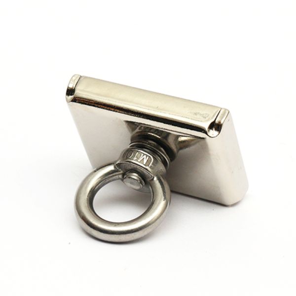 350lbs Rectanglar Neodymium Pot Magnet With Rope