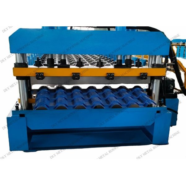 Buy PPGI Metal Roofing Machine Plc Automatic 15m/Min Speed at wholesale prices