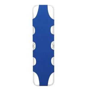 Blue Foldable Cloth Stretcher Class I Aluminum Folding Stretcher