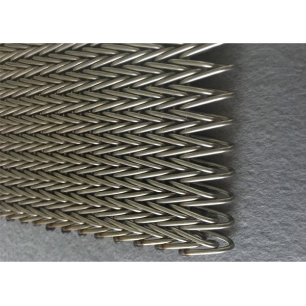 Buy Conveying Biscuits Stainless Steel Wire Conveyor Belt With Long Working Time at wholesale prices