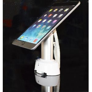 COMER Tablet support with alarm and charge function table display magnetic
