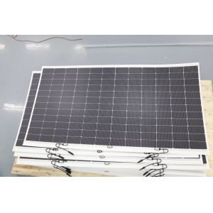 Lightweight 580W Solar Panel Hjt Solar Cell ETFE RV Awning Bificial Module for