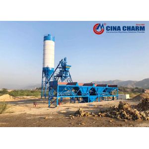 Large Capacity PLC 25m3/h HZS25 Concrete Batching Plant