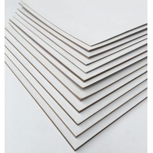 Customized one side white with grey back duplex board: Good quality duplex board