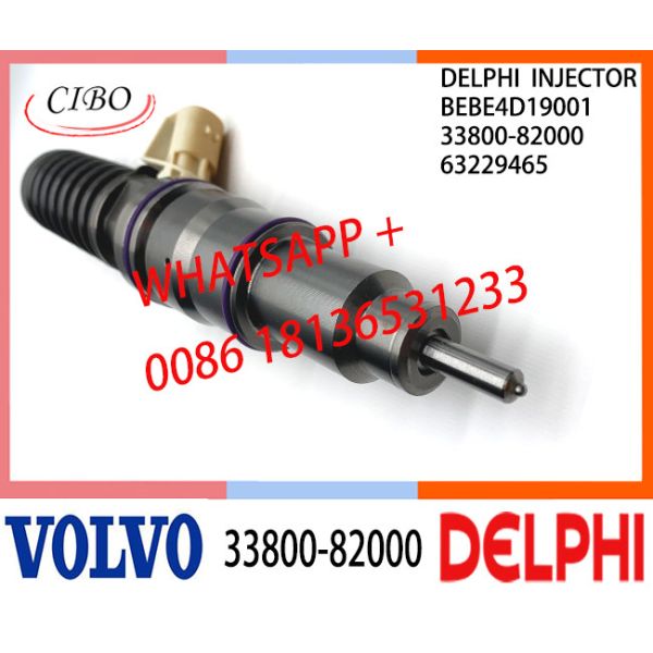 33800-82000 BEBE4D19001 Fuel engine Diesel Injector 33800-82000 BEBE4D19001 63229465 E3.18 for HYUNDAI 12L HIGH POWER