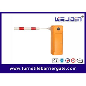 China Aluminum Straight Round Boom Barrier Auto Reverse 8m Length With Rfid on sale