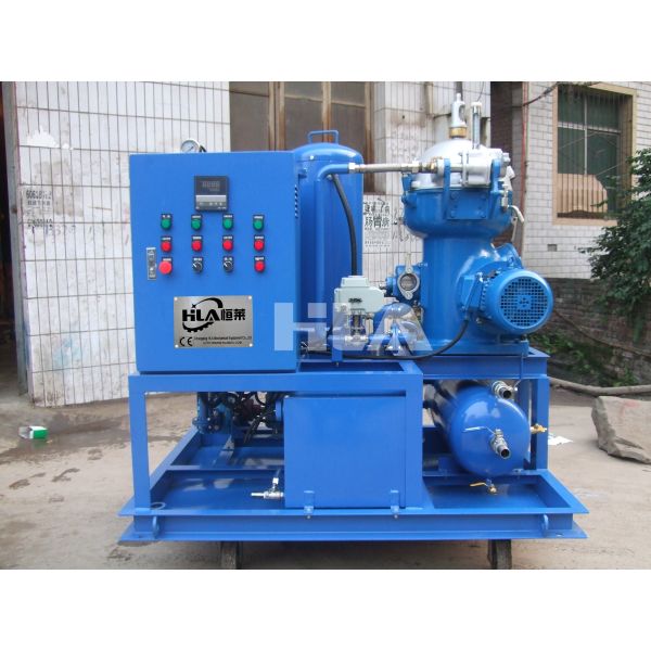 Automatic Centrifugal Lube Oil Purifier , Turbine Oil Purifier Machine