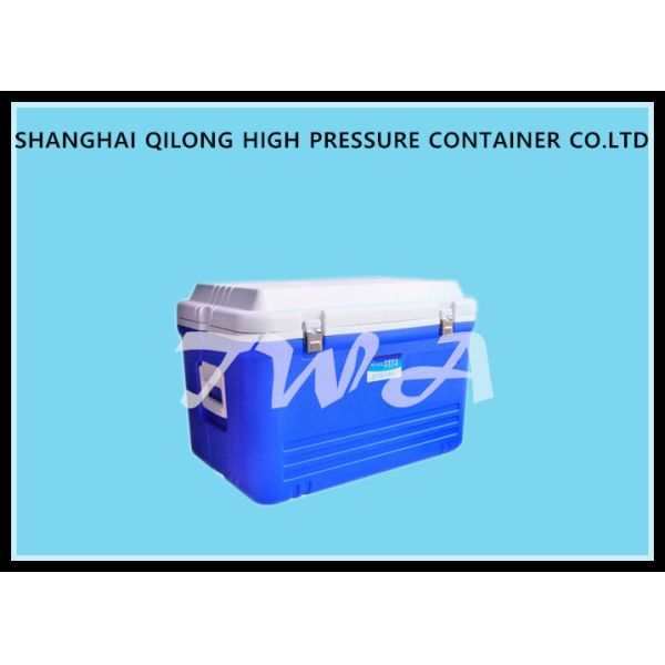 Customized Logo 72h Ice Cooler Box 7.6 L Portable Ice Box With Shoulder Bag