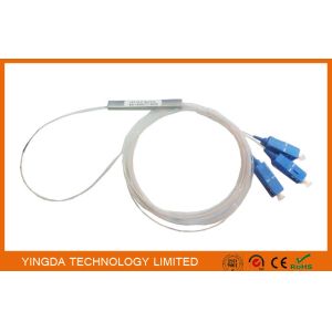 Steel Tube Splitter PLC 900um 1 Meter LSZH G657A SC Connector