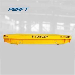 Rail Remote Control Material Transfer Cart For Cable Reel Operated Steel Pipe