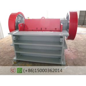 Steel Quarry Mining Jaw Crusher 210mm Feeding 60mm Output