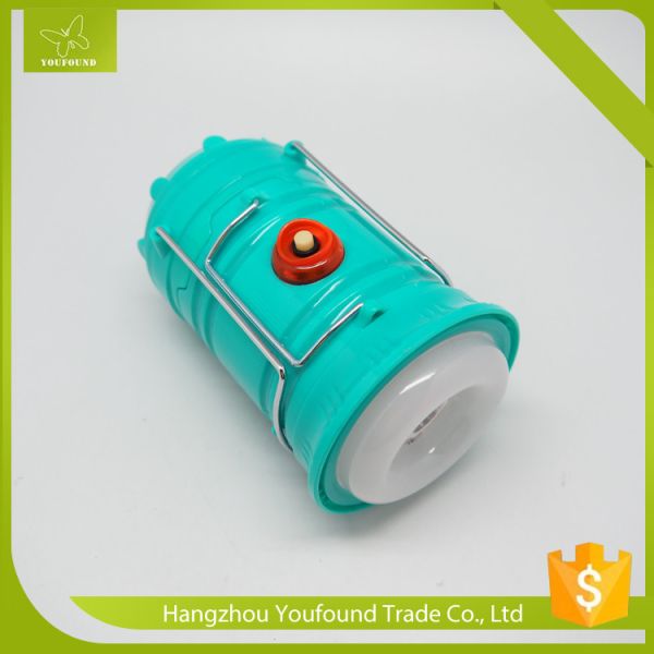 WS-5702D Dry Battery Telescipic LED Camping Light WIth Led Handle Crank