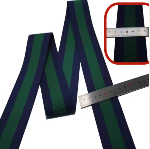 Custom Plain Twill Stripe Or Herringbone Design Polyester Elastic Webbing For