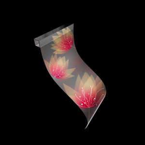 Store Glass Transparent LED Display Adhesive Wall Indoor Flexible Film LED