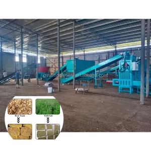 Manufacturing Plant Rotary Type Silage Drum Bale Crusher Mill Machine for Forage
