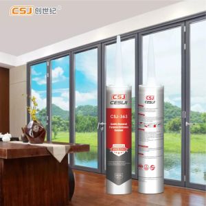General Purpose Acetic Silicone Sealant Fast Curing For Glass Adhesion