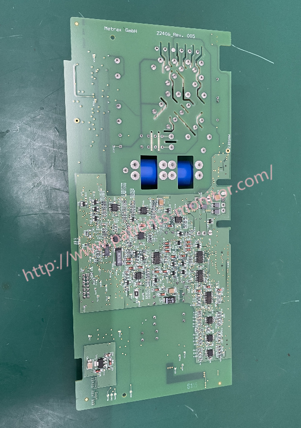 22406_Rev.005 XD100xe M290 Defibrillator Board Metrax Gmbh Green Color