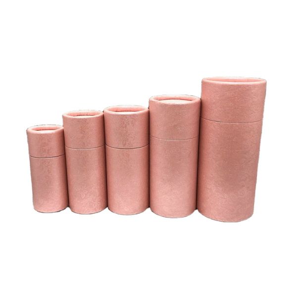 Customized Paper Tube Packaging , Cylinder Flower Box With CMYK Color