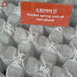 Customization Pocket Coil Spring Spring Pack Unit Steel Wire Environmentally