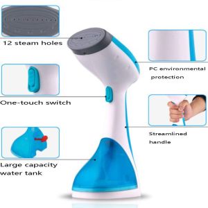 Portable and Powerful 1300W Electric Handheld Garment Steamer for Wrinkle-Free