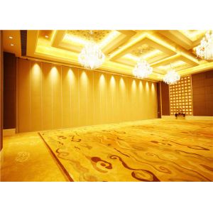Hotel Movable Partition Wall Construction System Sliding Wall Well Done