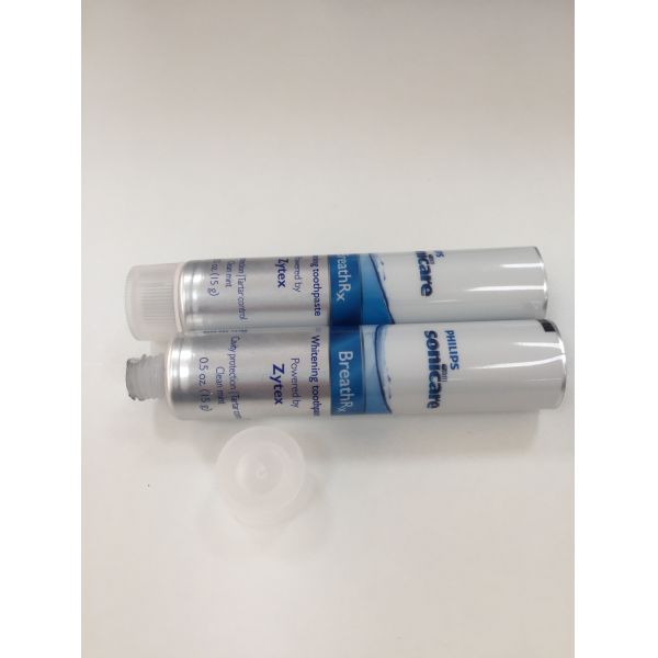 Travel Size Aluminum Laminate Tube Toothpaste Packaging With Full Diameter Screw