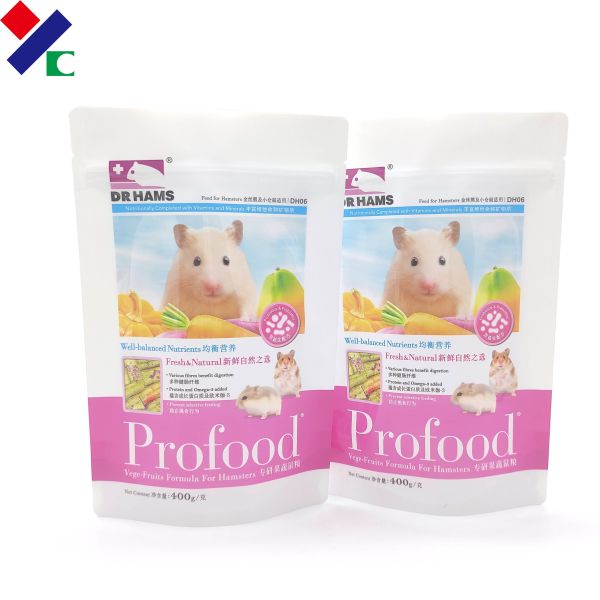 Buy CMYK Printing 200 Microns PET Food Packaging Bag Oxygen Resistance at wholesale prices