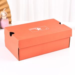 Recyclable Cardboard Shoe Packaging Box , CMYK 6x6x6 Shipping Boxes
