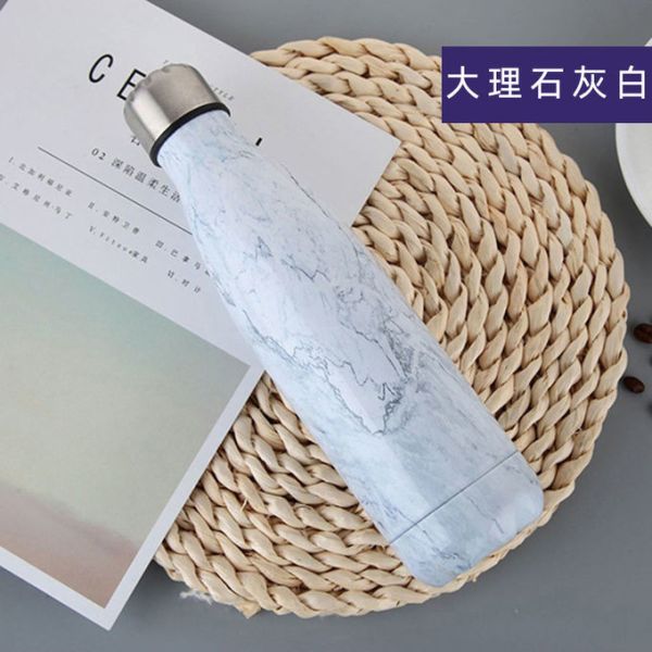 Double Wall 188 Stainless Steel Vacuum Cola Shape Bottle Narrow Mouth Thermos Flask Keeping Warm And Cold 350ml 500ml 750ml 1000ml